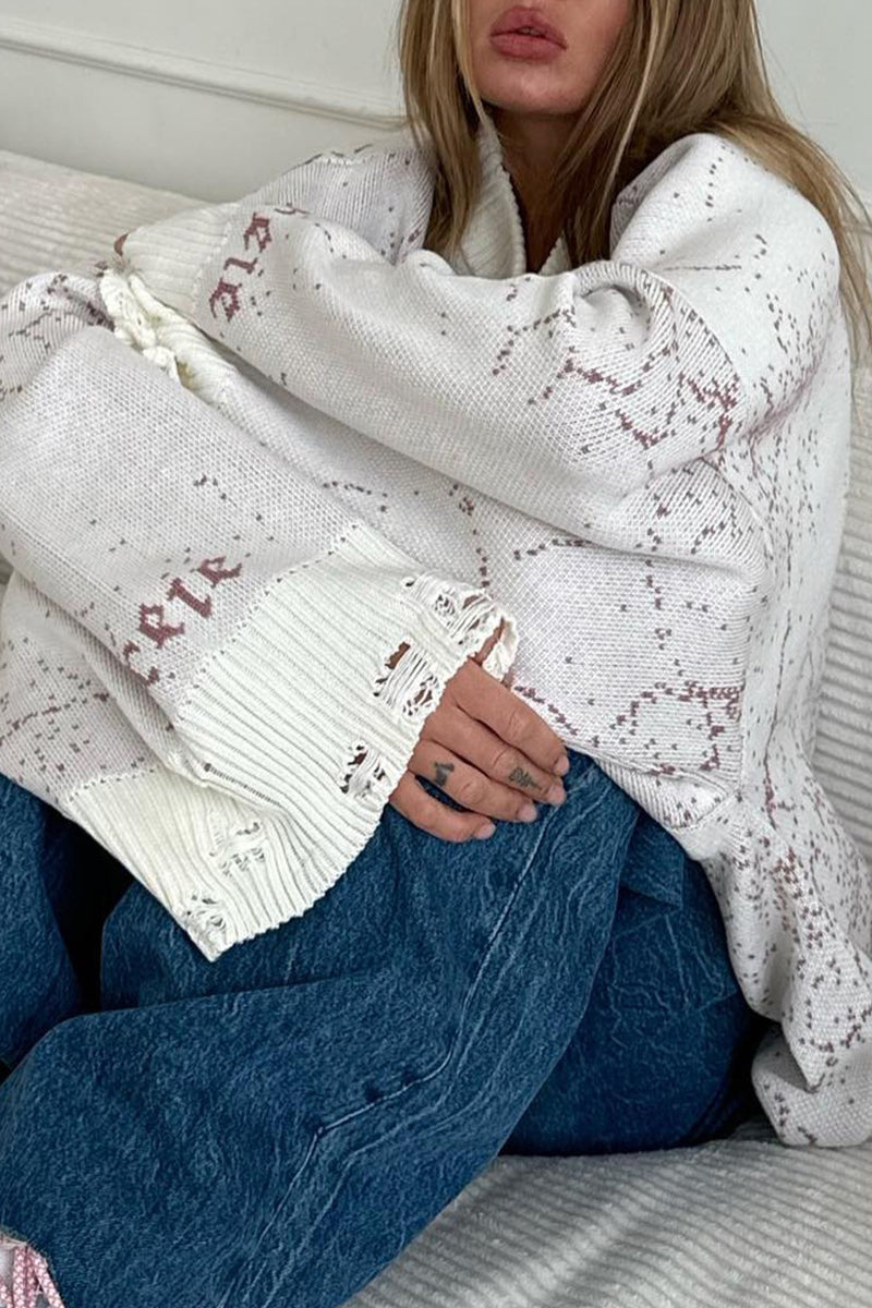 Ximena | Casual patchwork tops with O-neck and embroidery