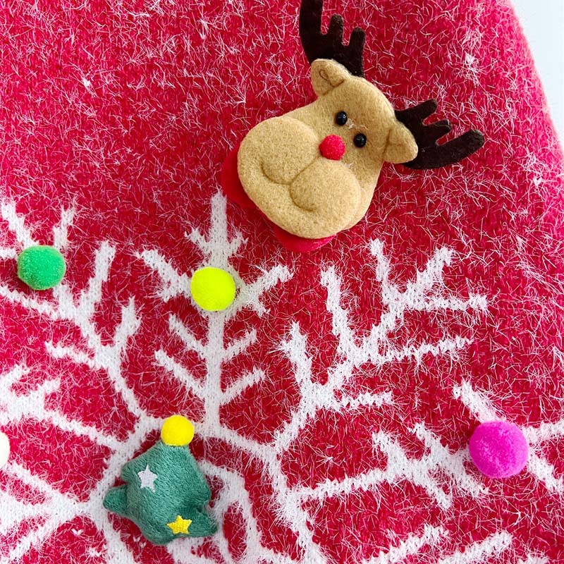 Lina® | Ensemble pull and écharpe de Noël for women
