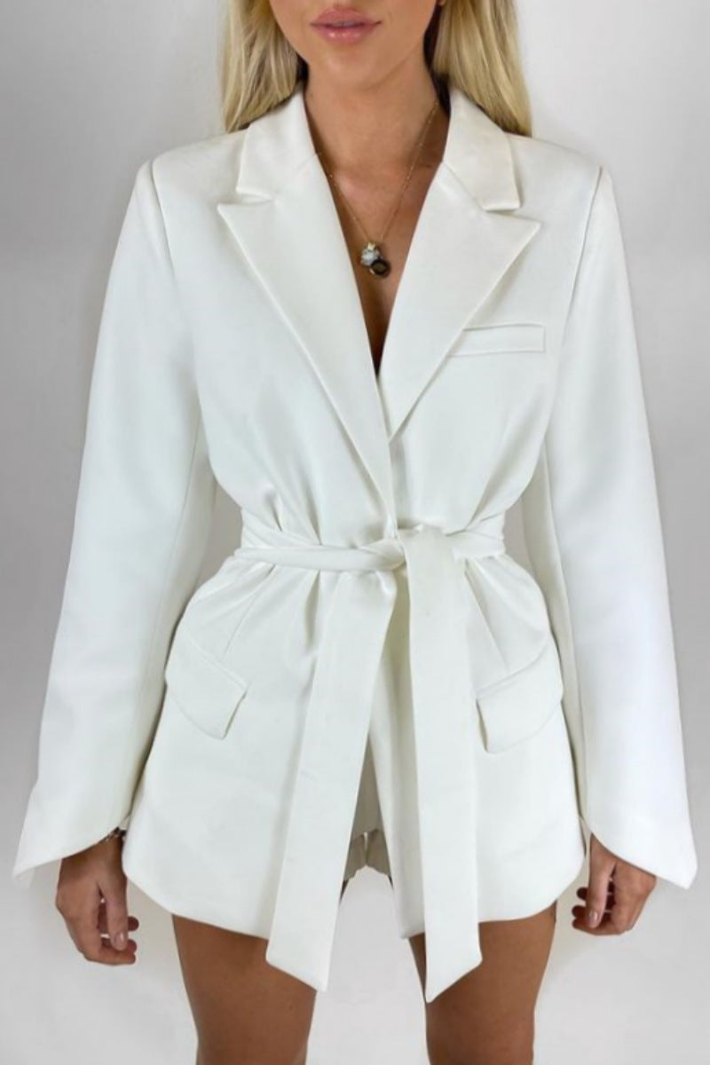 Kirsten | Casual, daily patchwork outerwear with a reversible collar