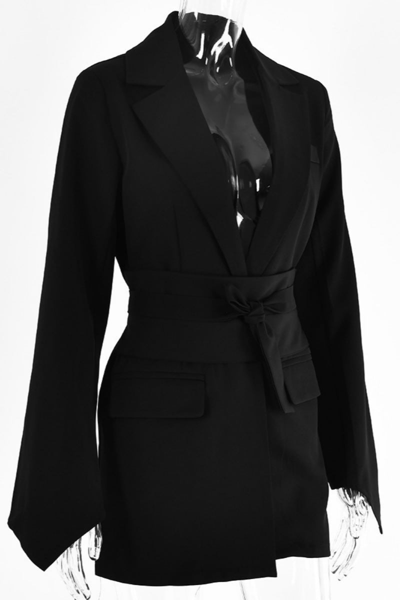 Kirsten | Casual, daily patchwork outerwear with a reversible collar