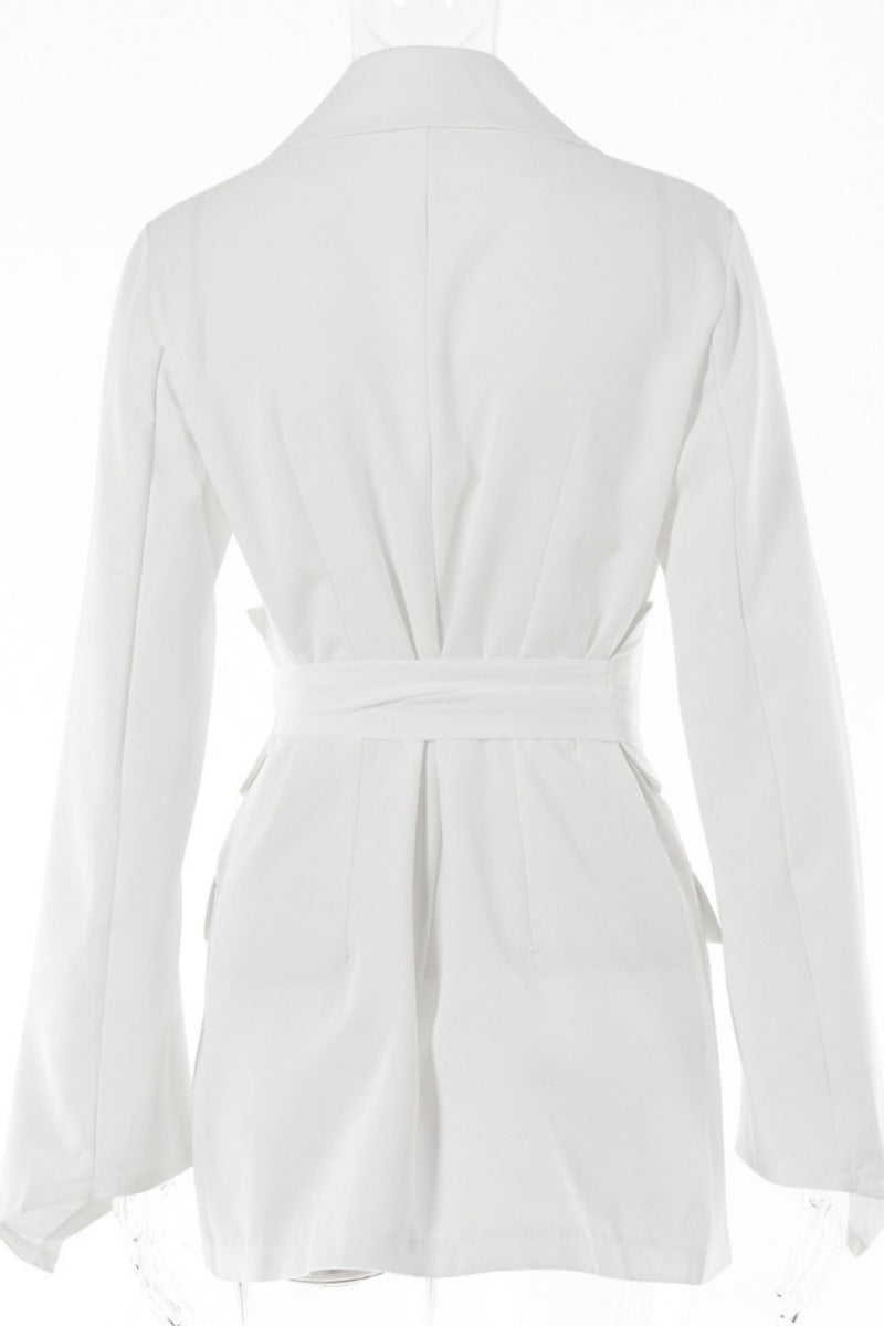 Kirsten | Casual, daily patchwork outerwear with a reversible collar