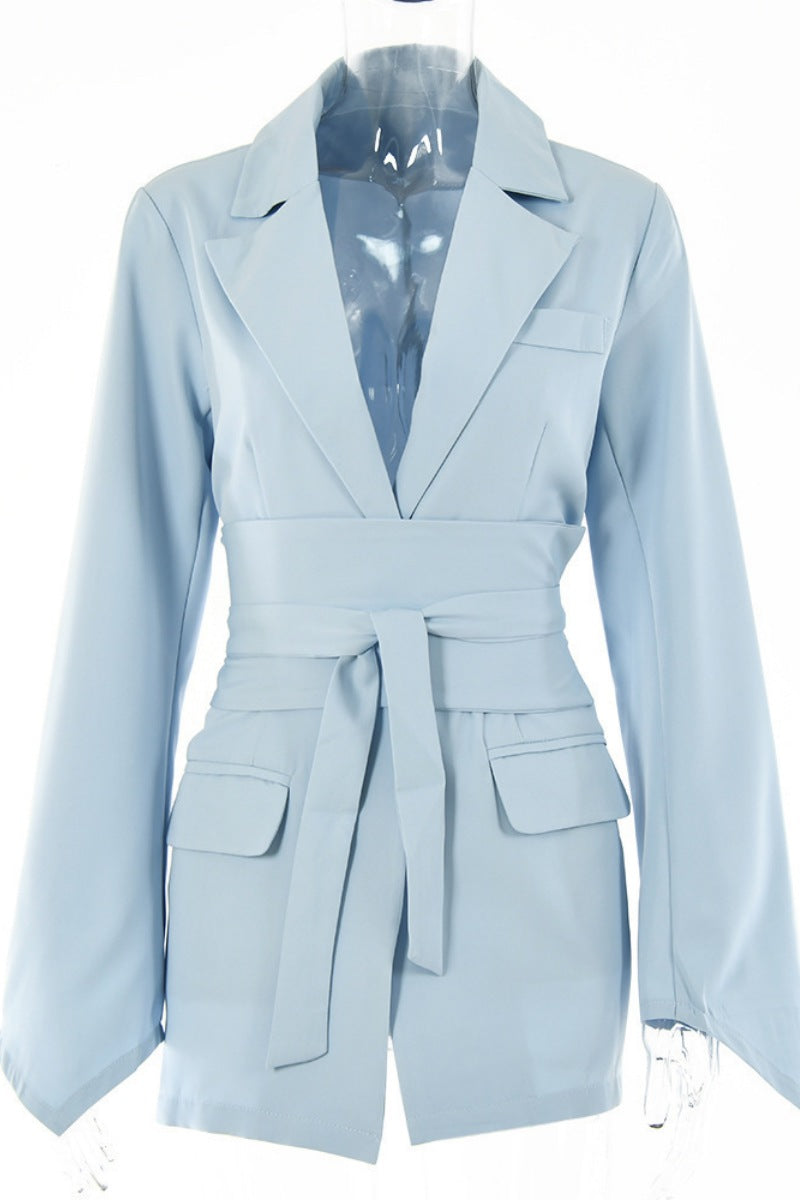 Kirsten | Casual, daily patchwork outerwear with a reversible collar
