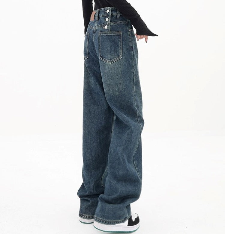 Beloved® | Women's straight fit loose casual jeans