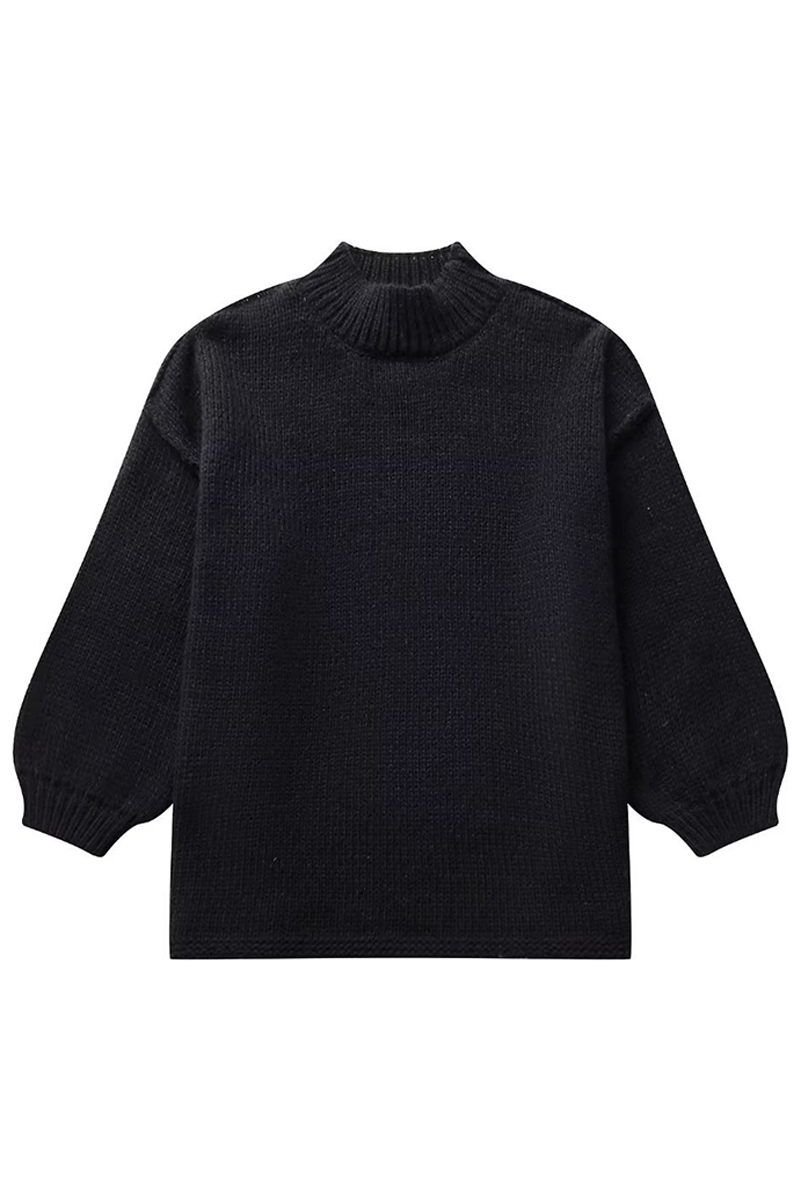 Barbara | Casual solid color O-neck sweaters for everyday wear