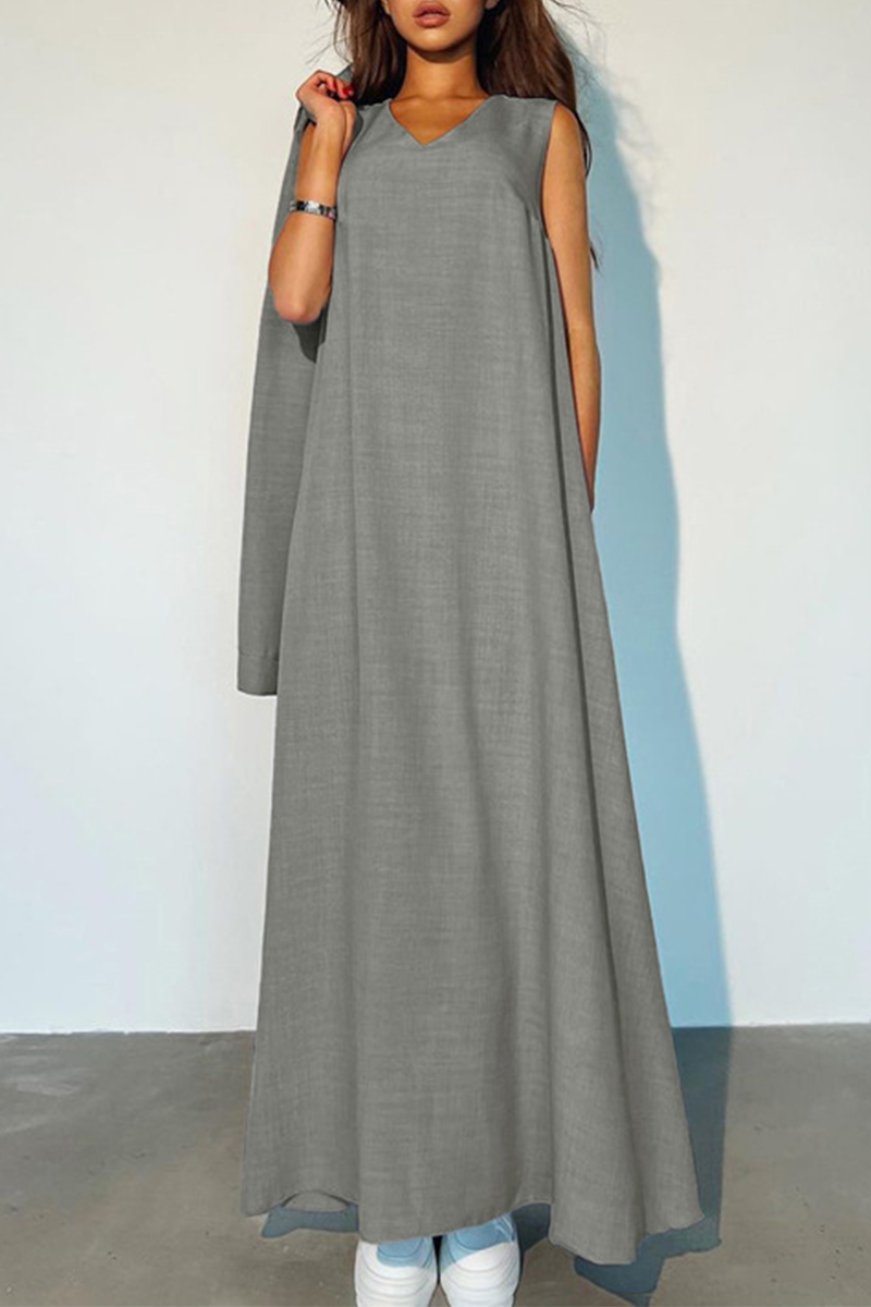 Barbara | Casual daily solid color patchwork turn-down collar long sleeve two piece