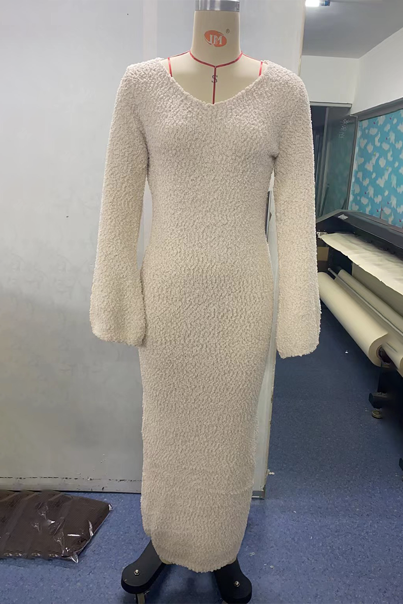 Cornelia | Sexy solid color hollow out O-neck dresses