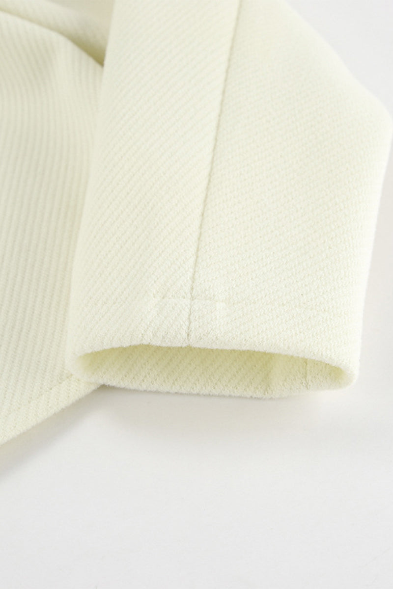 Concha | Casual everyday outerwear with solid color buttons and O-neck