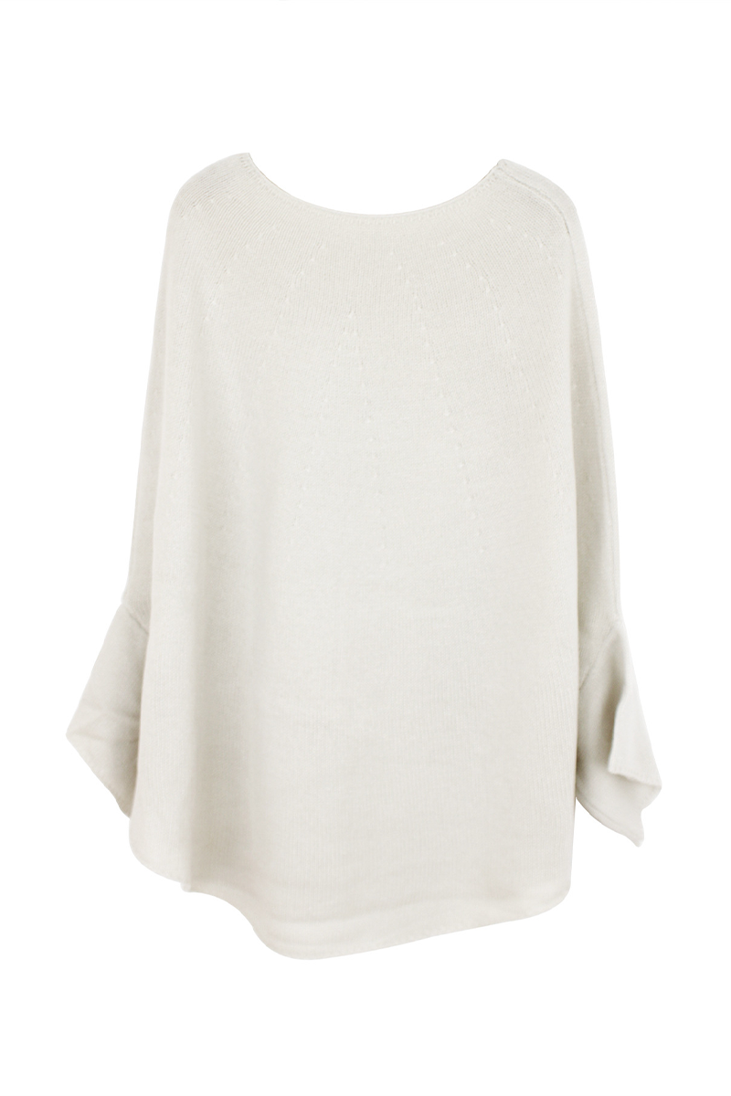 Dana | Casual solid color O-neck sweaters for everyday wear