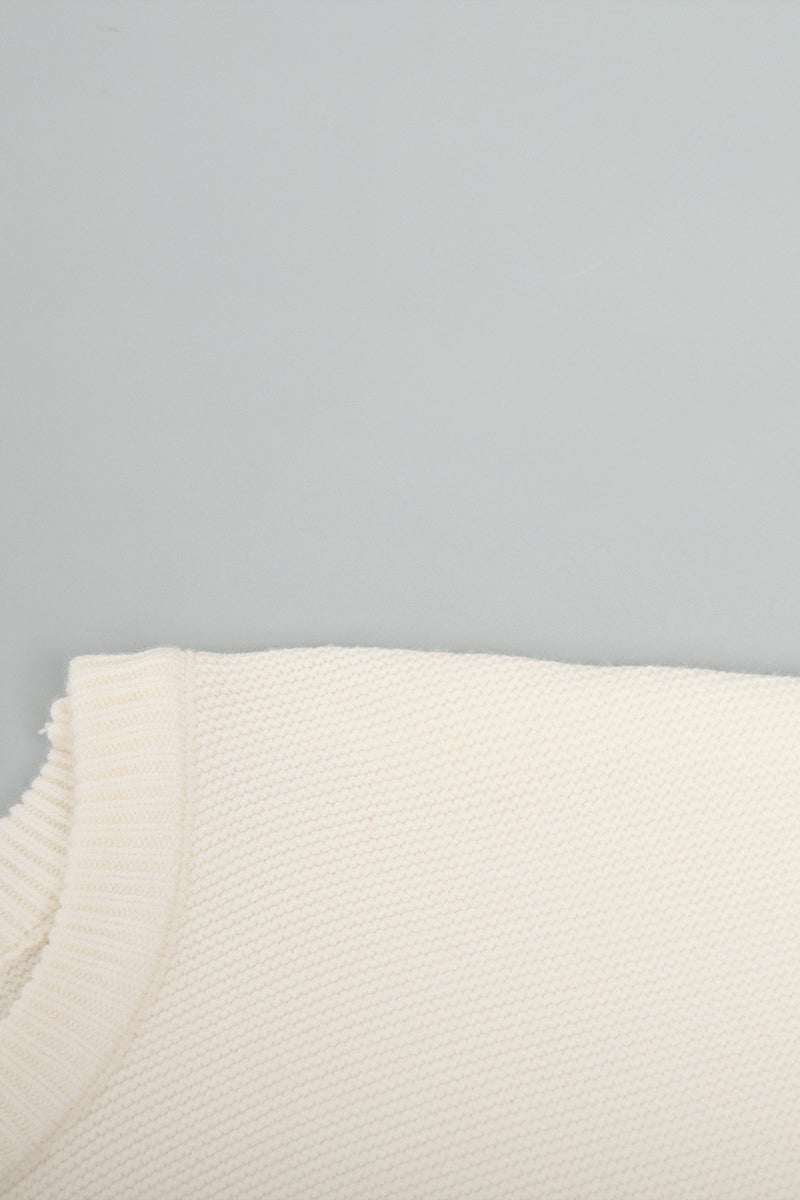 Encarna | Casual solid color O-neck sweaters for everyday wear