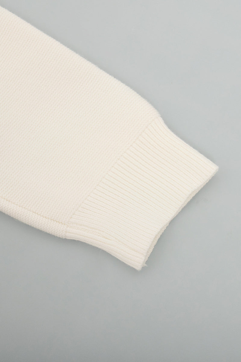 Encarna | Casual solid color O-neck sweaters for everyday wear
