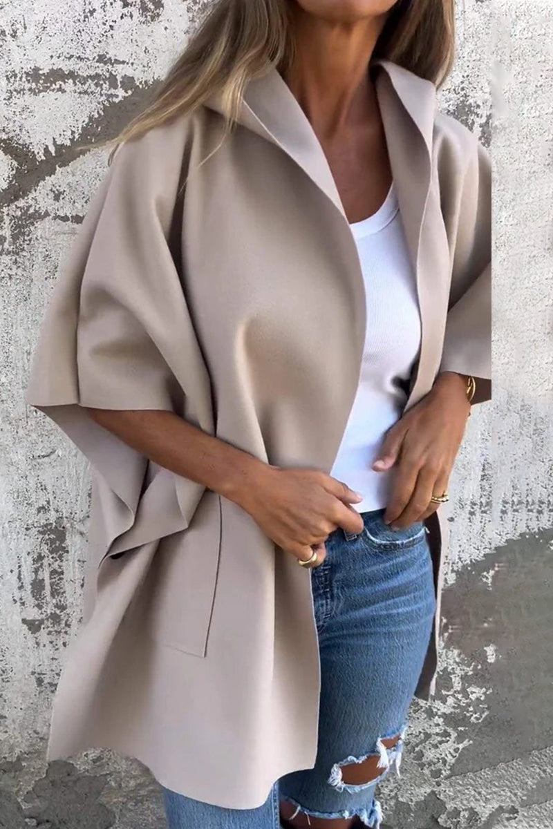 Fleur | Casual street pocket hooded outerwear