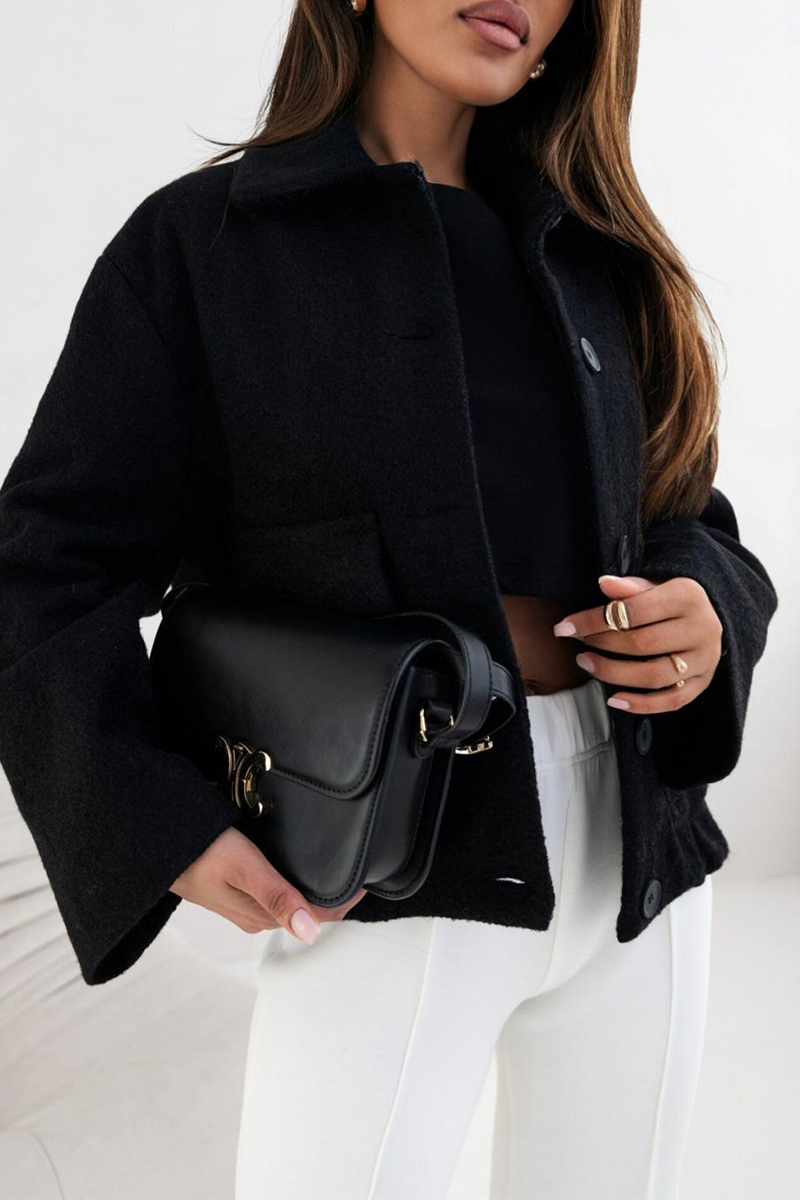 Franca | Street Daily zip turn-down collar long sleeve two-piece suit