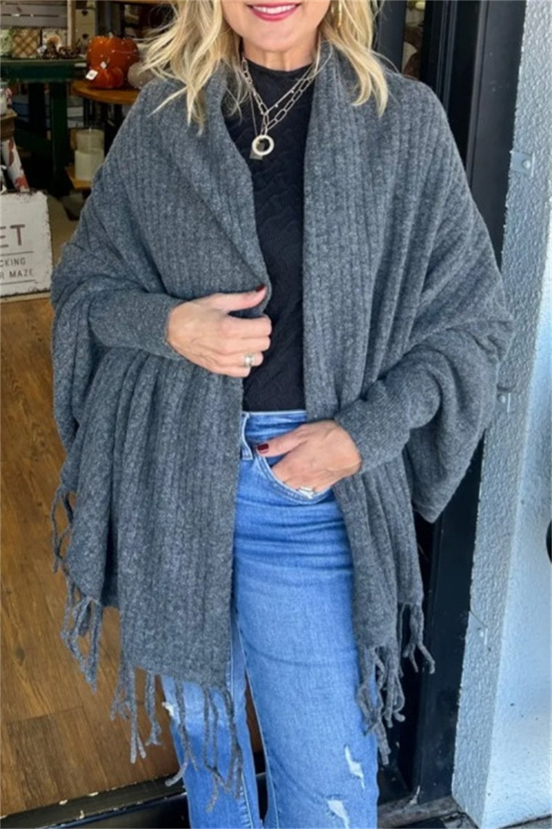 Julianna | Casual cardigan with tassels for everyday use