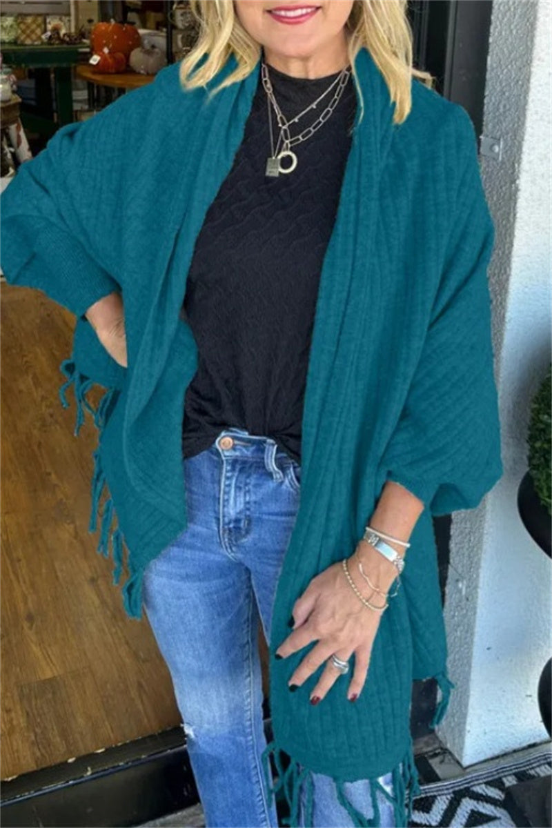 Julianna | Casual cardigan with tassels for everyday use