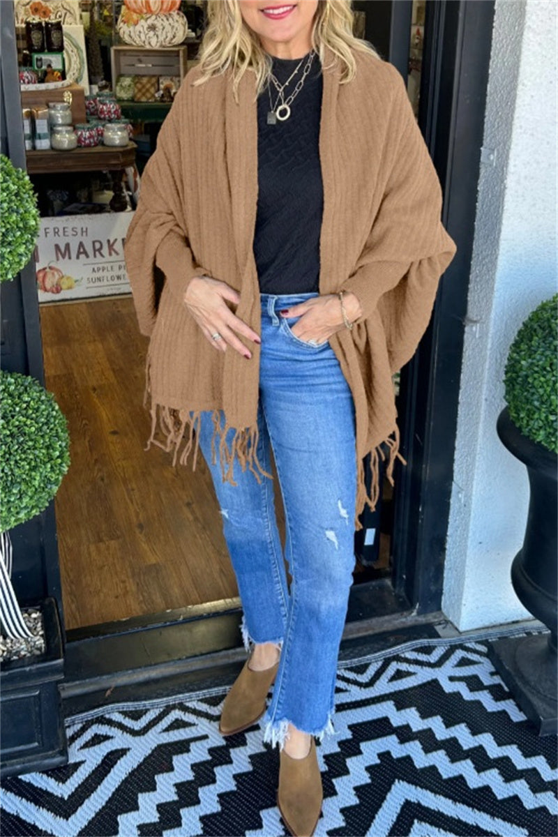 Julianna | Casual cardigan with tassels for everyday use