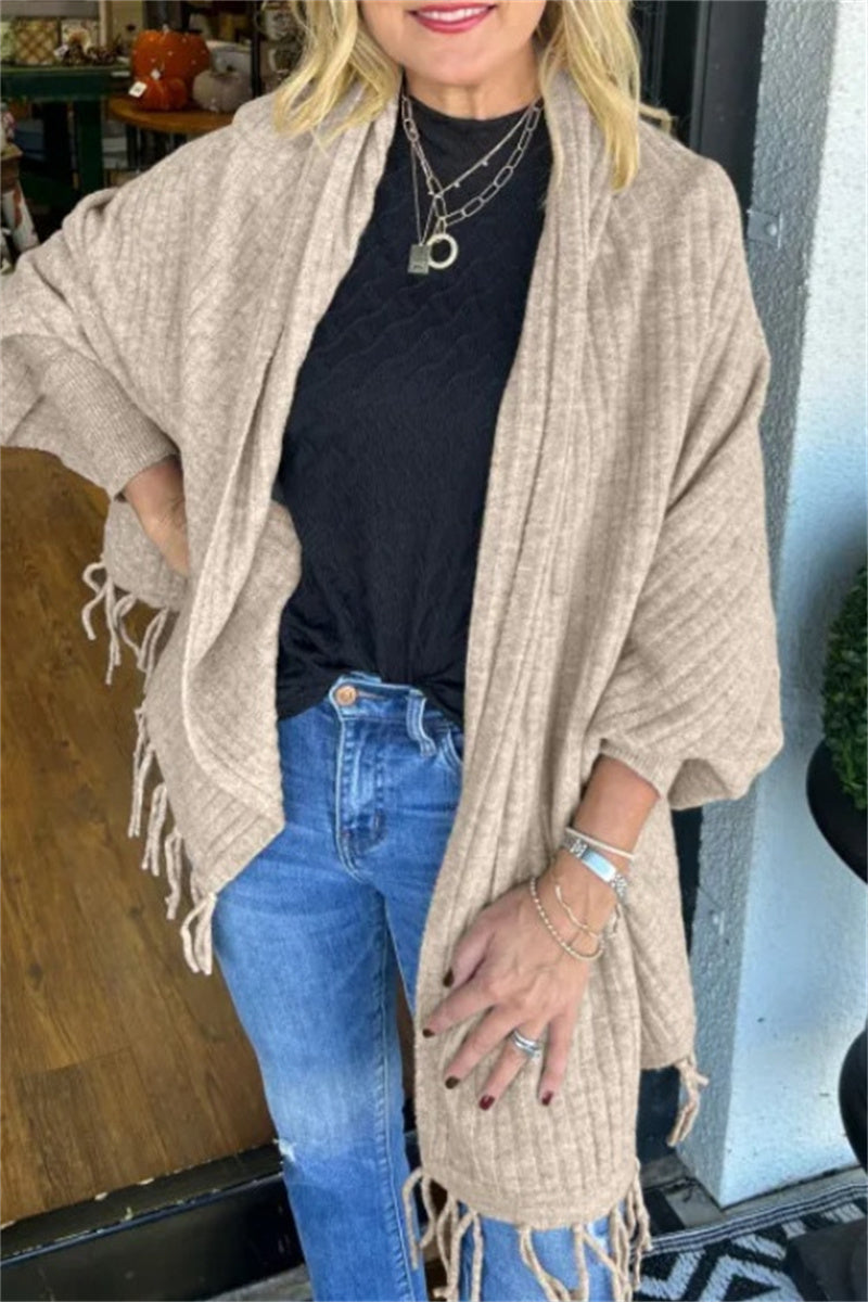 Julianna | Casual cardigan with tassels for everyday use