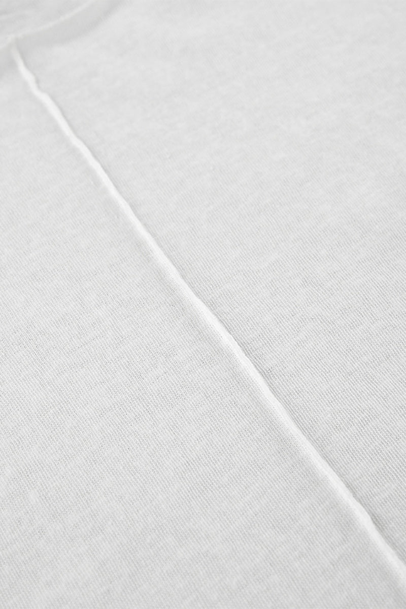 Juliana | Casual solid color O-neck patchwork tops