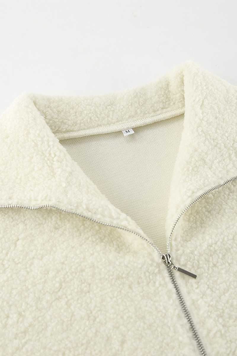 Kendra | Casual hoodie with zip and turn-down collar for everyday wear