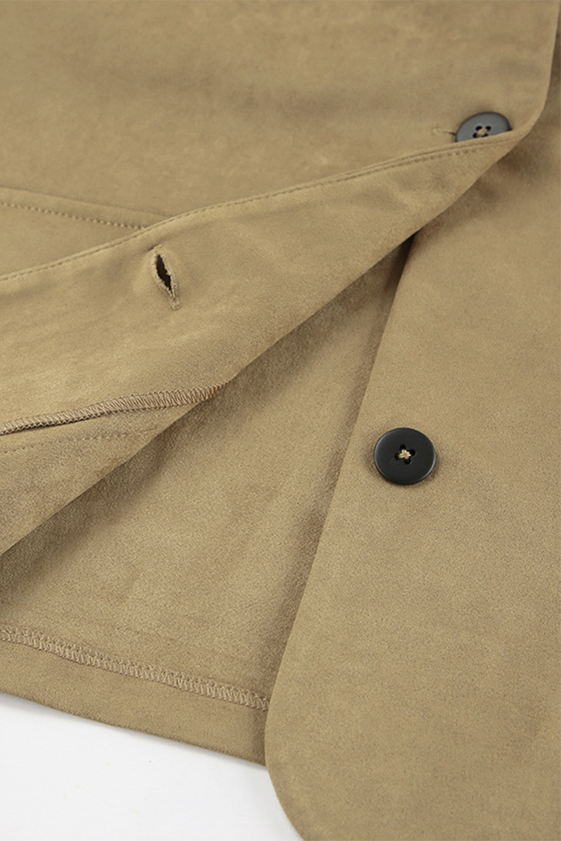 Katrin | Casual everyday outerwear with buttons and turn-down collar