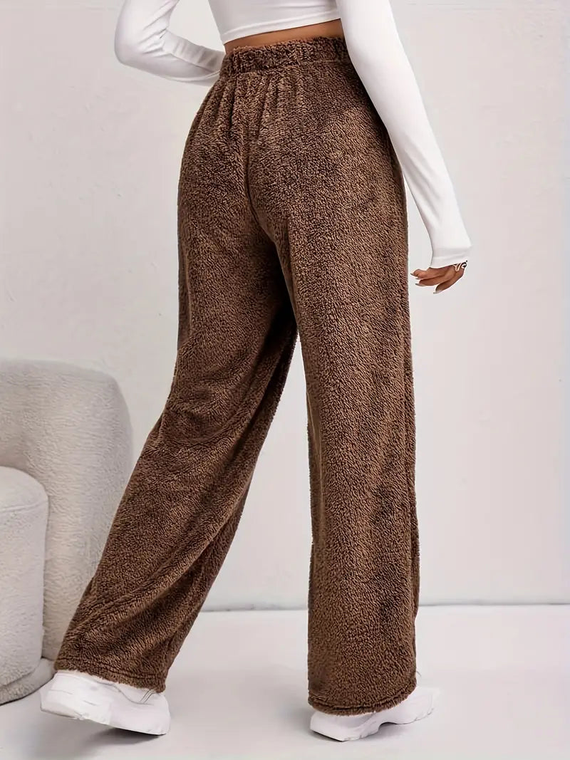 Eugenia | Knitted fleece pants