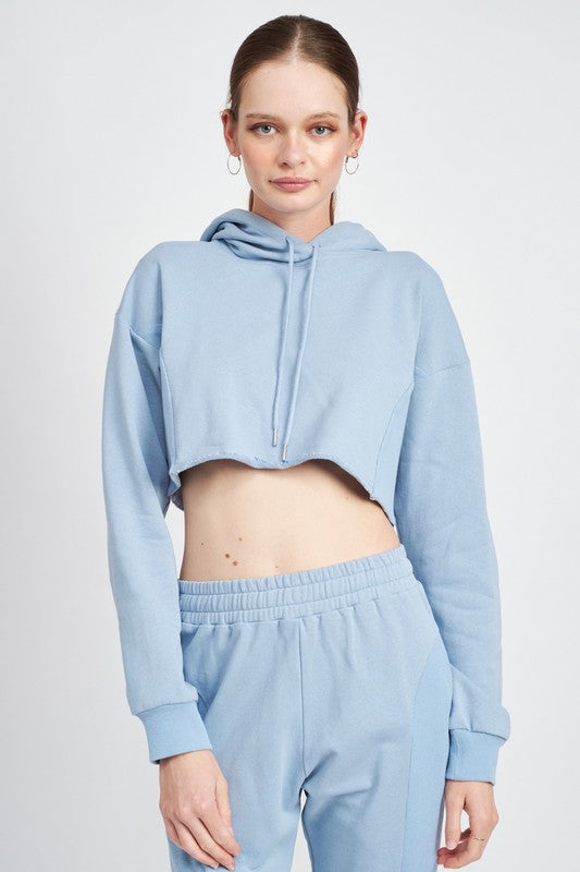 Lucía | SHORT HOODIE WITH DRAWSTRING