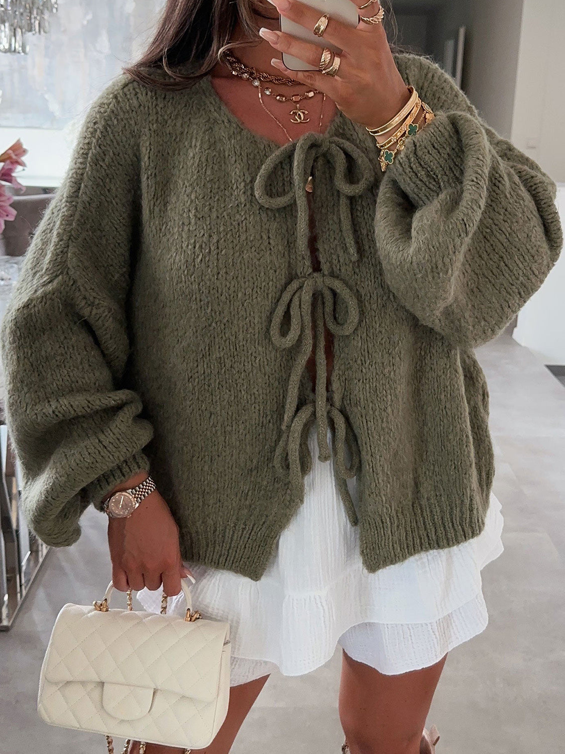 Camille| Casual and stylish winter cardigan