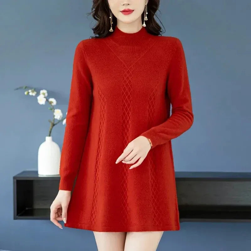 Tania | Tailored and elegant winter dress