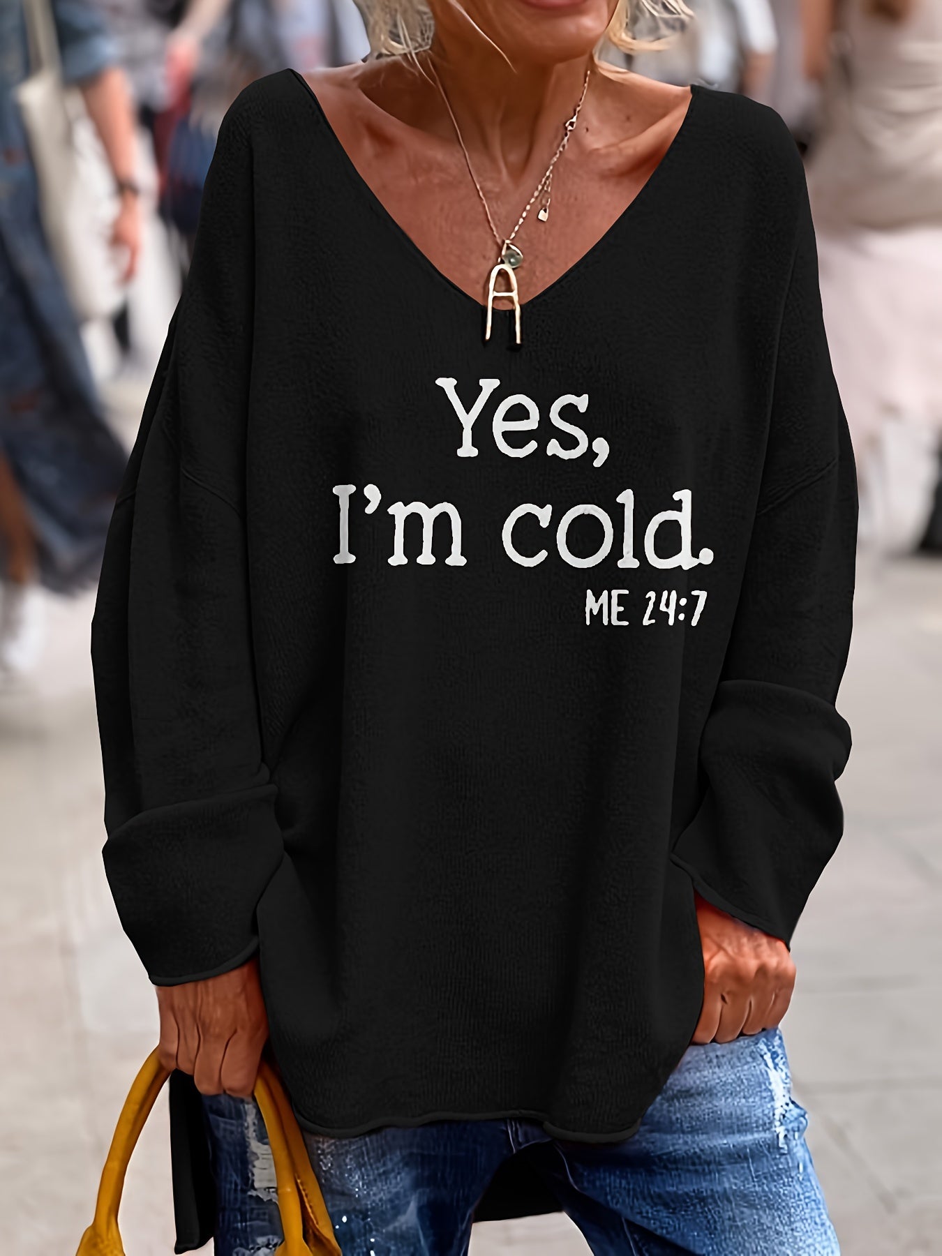 Flor | Women's V-neck sweater