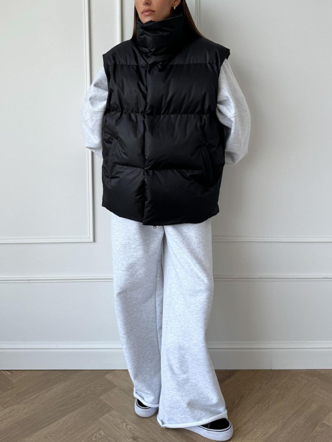 Rocio | Zip-up turtleneck sweater