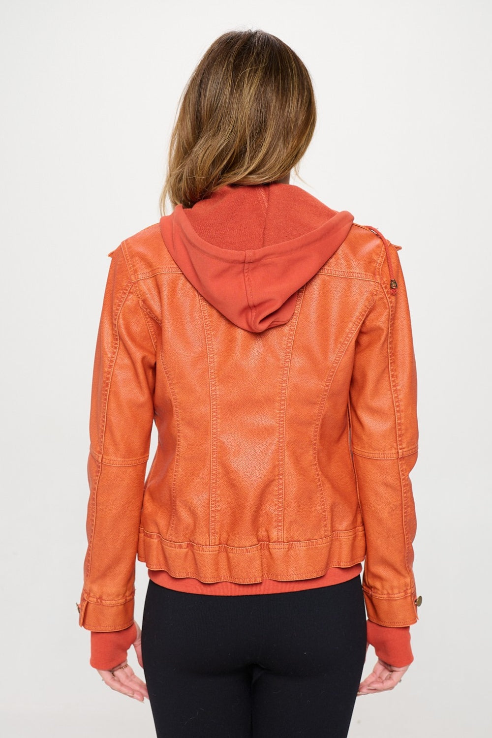 Vittoria | Long sleeve jacket with double zip and hood