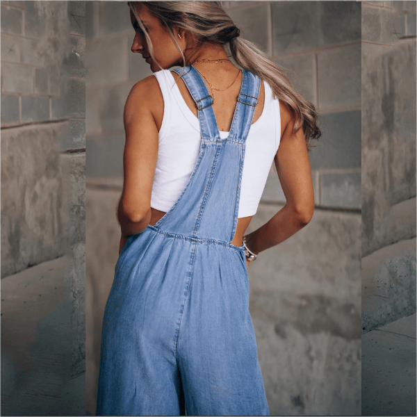 Zaira® | Women'S Denim Jumpsuit