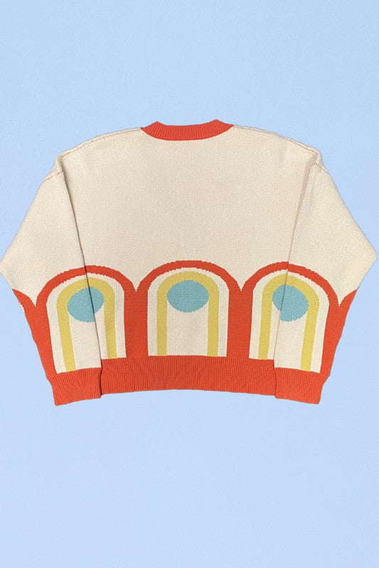 Raquel | Retro bow cardigan