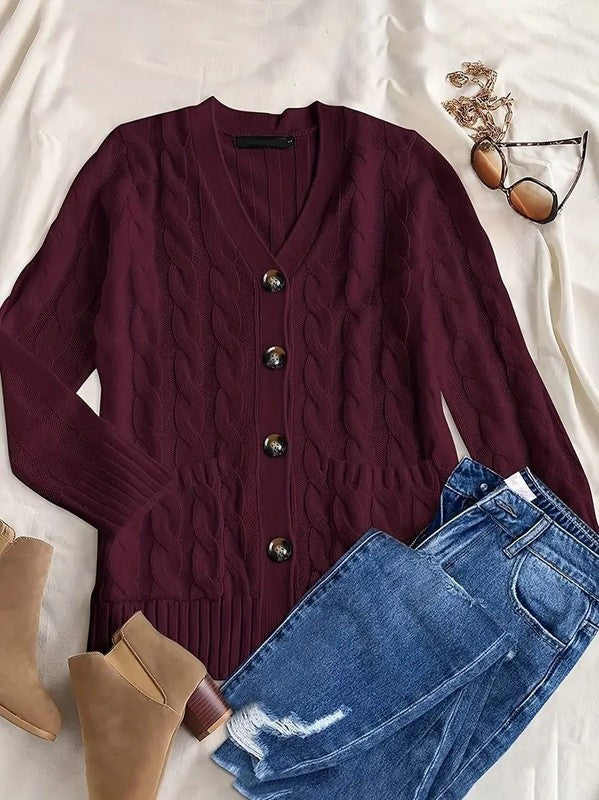 Lorena | Stylish and elegant winter cardigan
