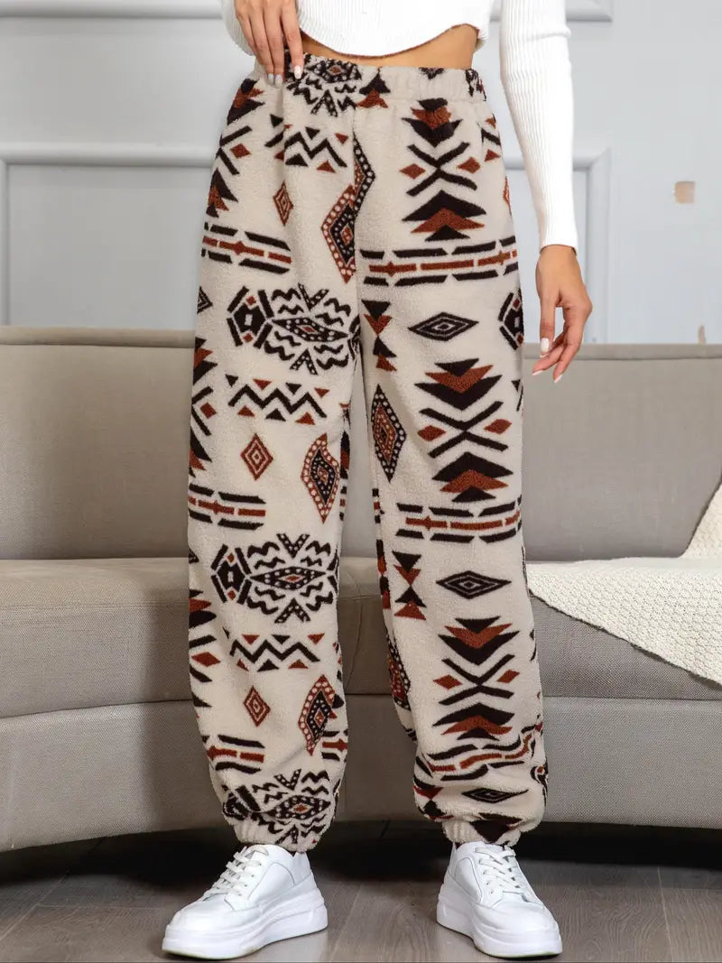 Inés | Knitted jogging pants with skinny trousers
