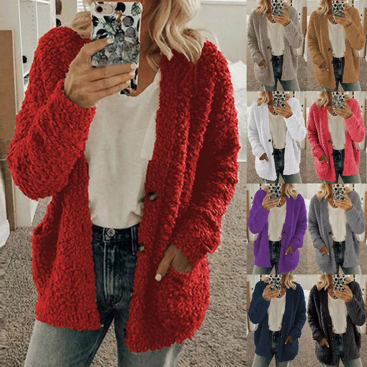 Manuela | Tailored and elegant winter cardigan