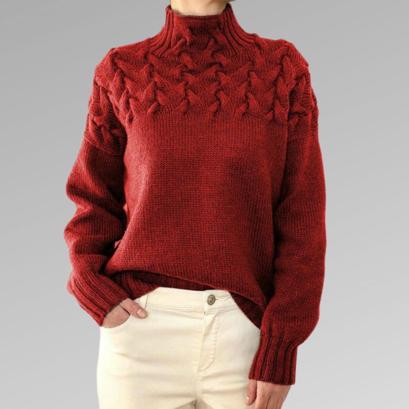 Violeta® | Pull à col roulé elegance et chaleur