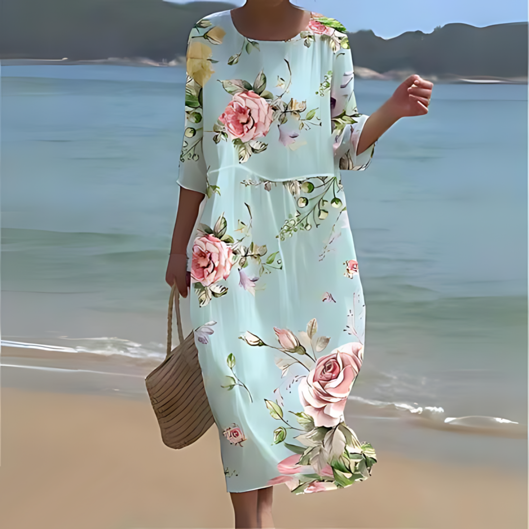 Jasmine® | Elegant Women'S Formal Dress With Floral Print