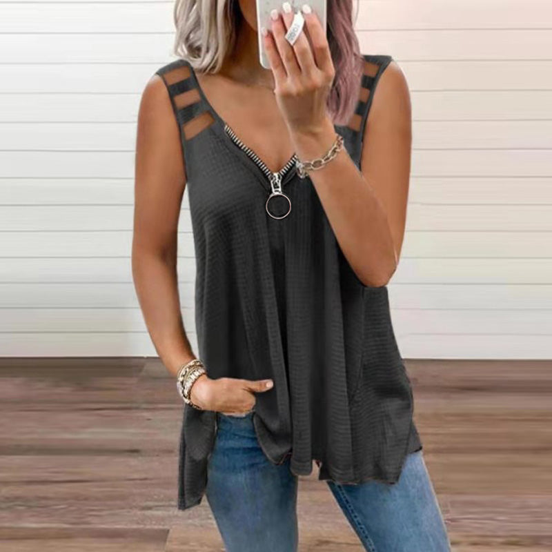 Sonia® | Chemisier sans Manches pour femme