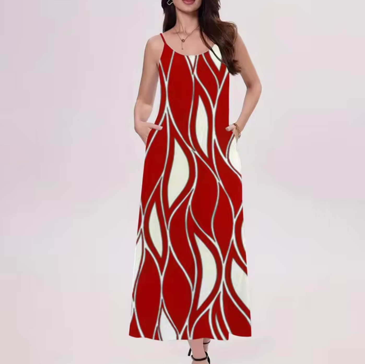 Serena® | Wave Print Dress