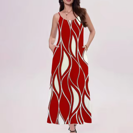 Serena® | Wave Print Dress
