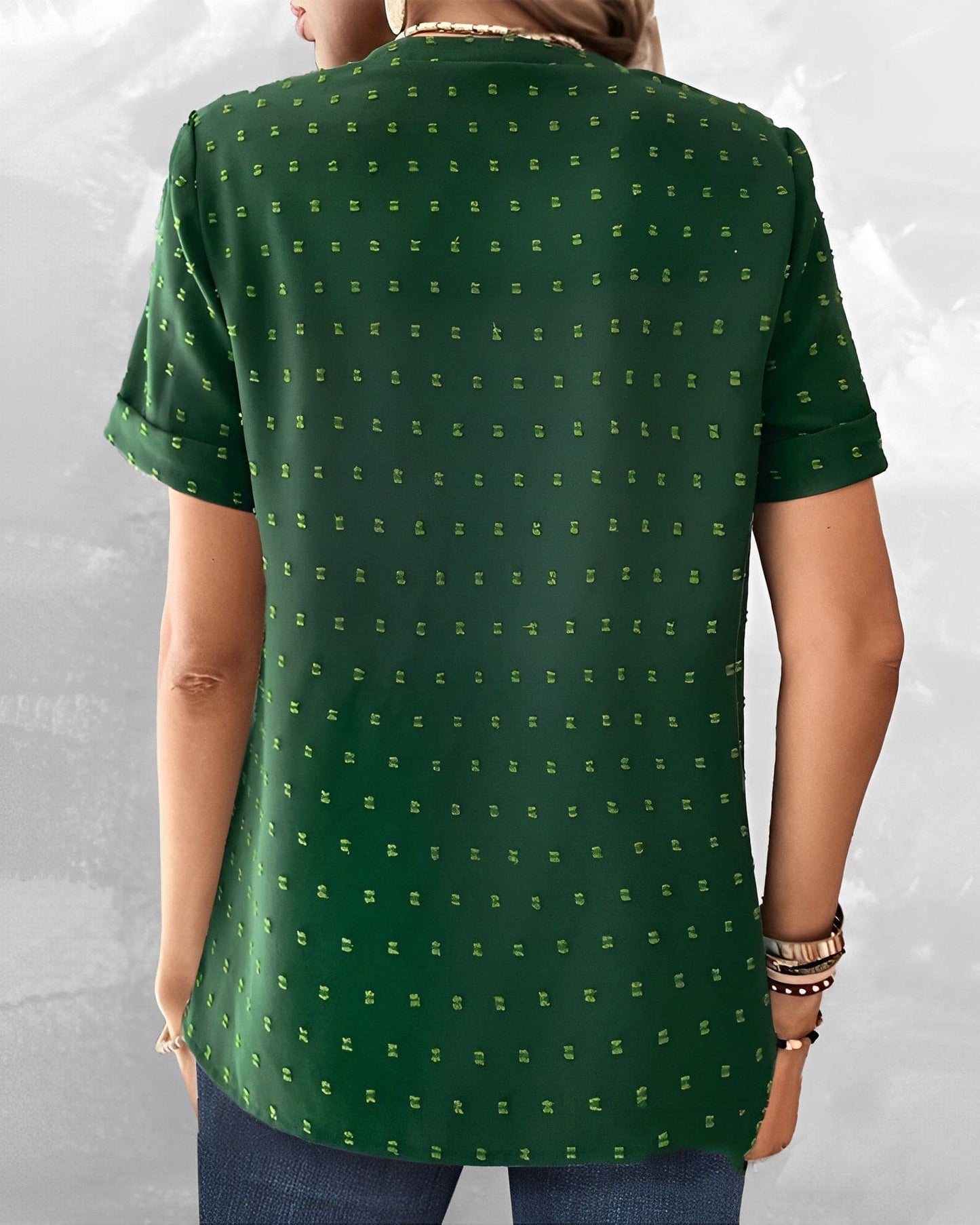 Maricel® | Blouse With V-Neck And Buttons