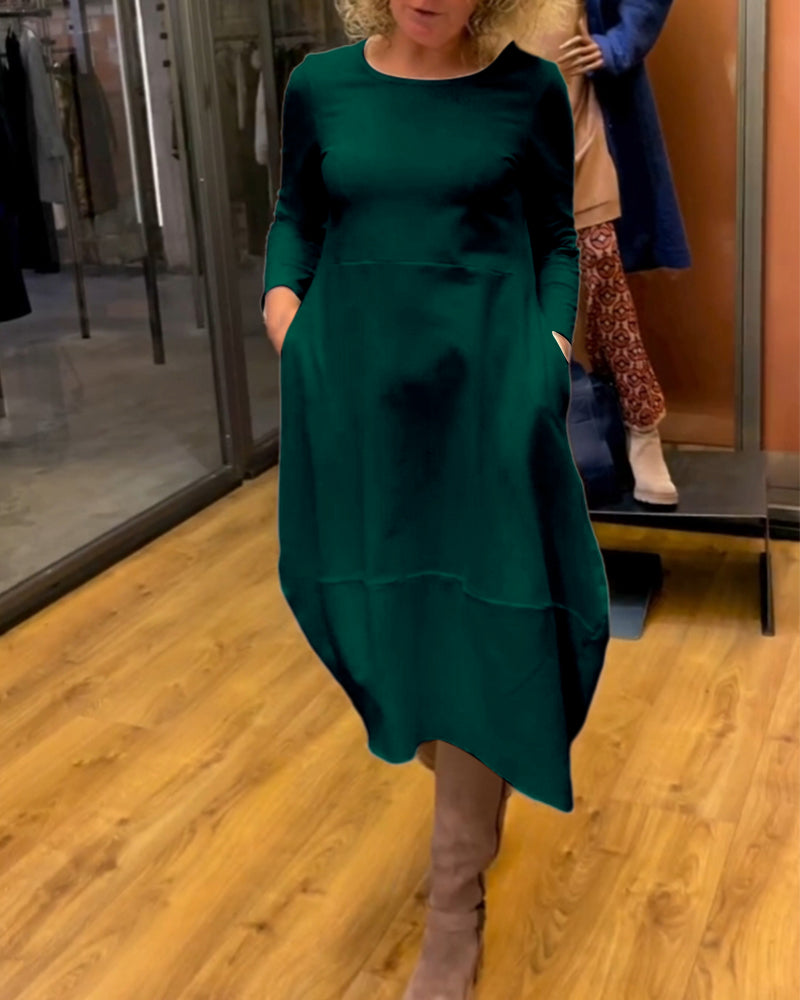 Frieda | Long dress with pockets