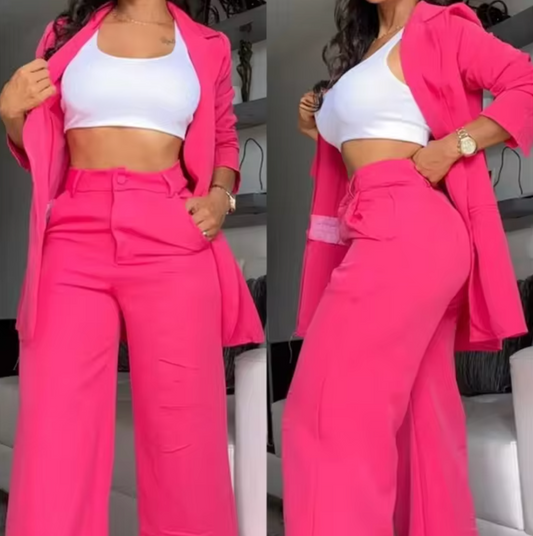 Rosario® | Long Sleeve Blazer And Pants Set