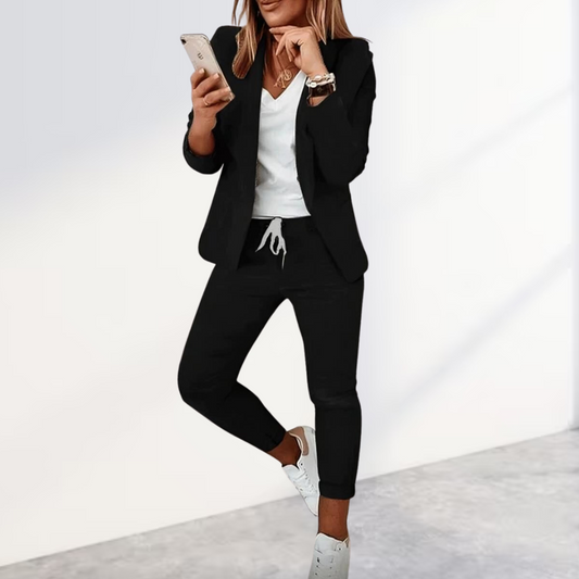 Rebeca® | Stylish Blazer & Trousers Set