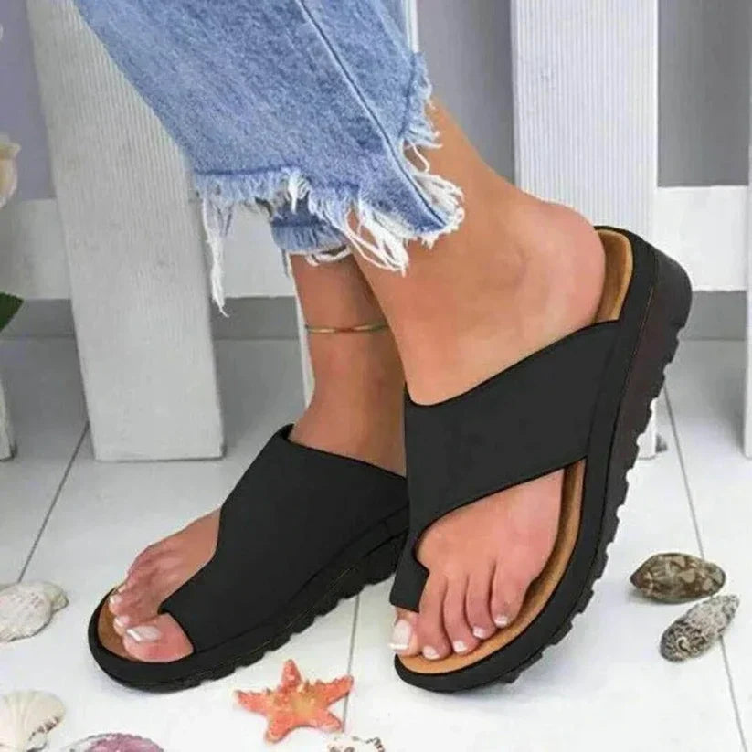 Naomi® | Comfortable Women'S Mules With An Orthopedic Wedge Sole