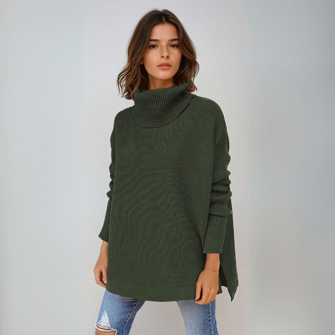 Gabriela | Warm turtleneck sweater for women