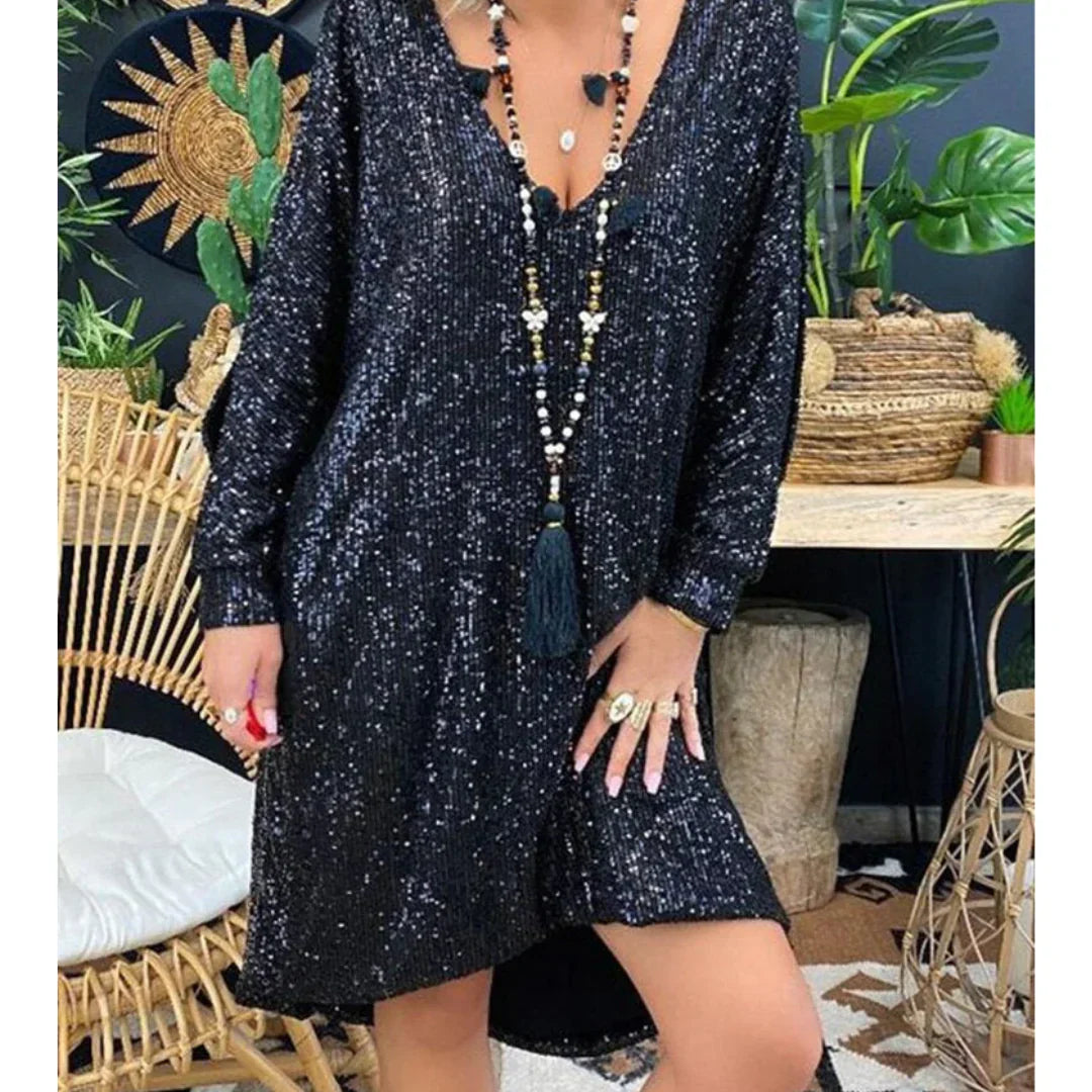 Ivana® | Glittering Sequin Dress