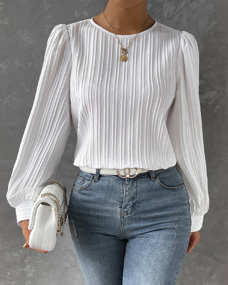 Nuala® | Blouse With Puff Sleeves