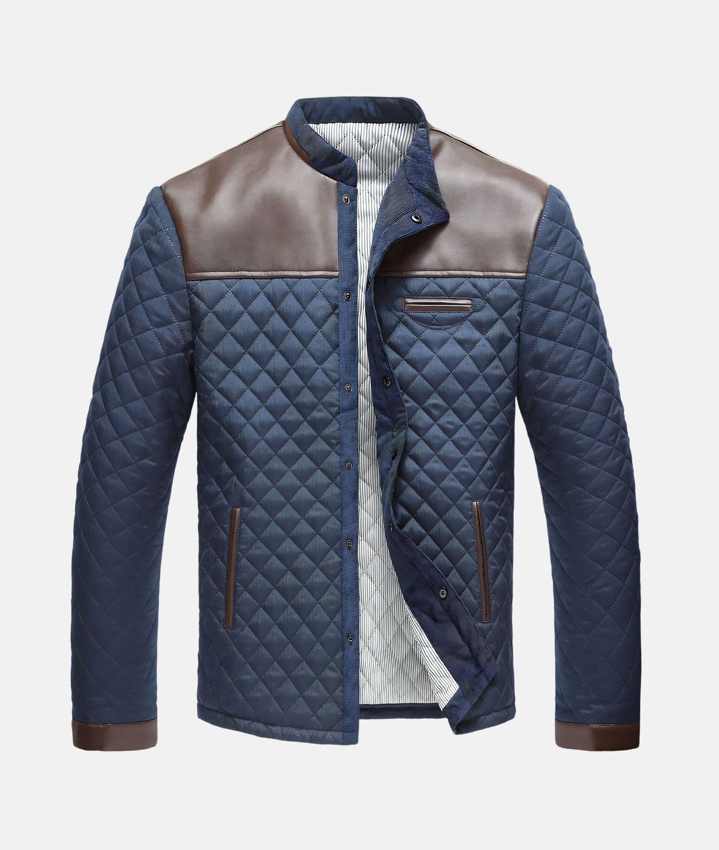 Jacob | Men's Button-Down Quilted Jacket