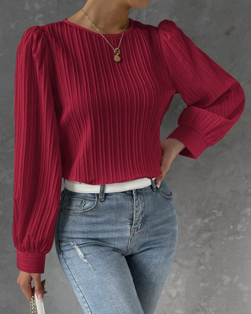 Nuala® | Blouse With Puff Sleeves